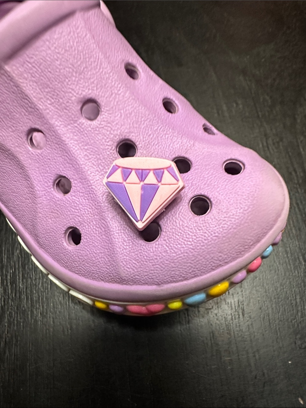 Jewel shoe charm. Search JIBBITZ in my closet to find your favorites!